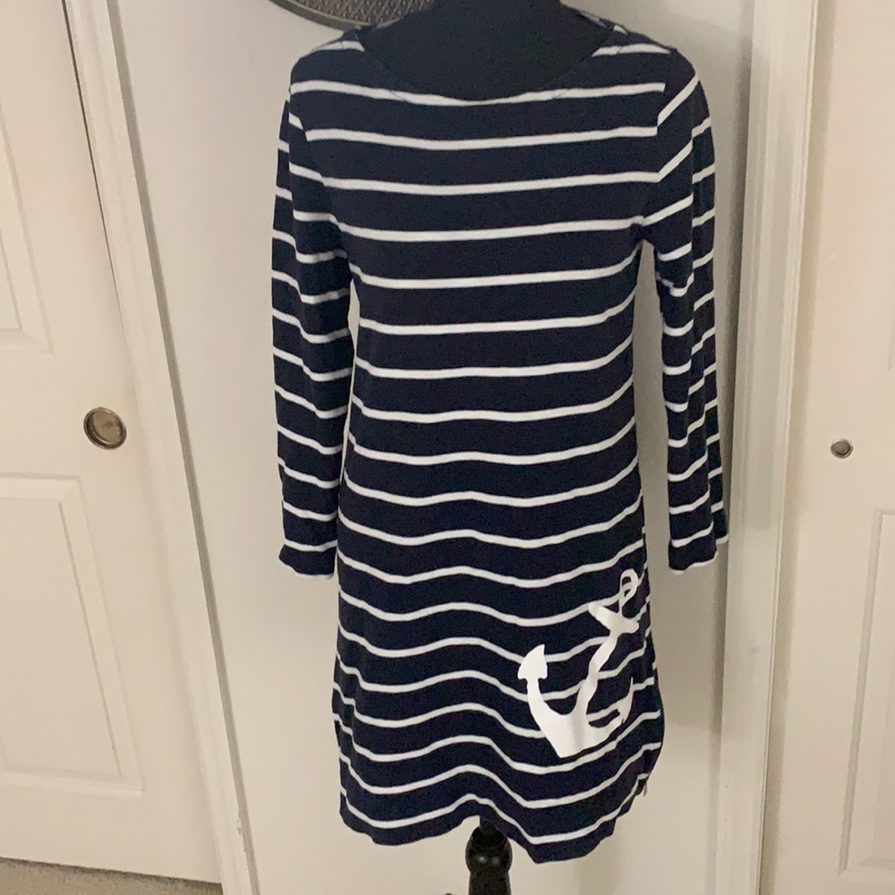 J Crew Nautical Anchor Dress Size Small